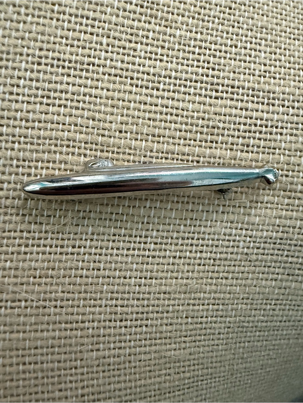 1950s Vintage Military Submarine Tie Bar Clip